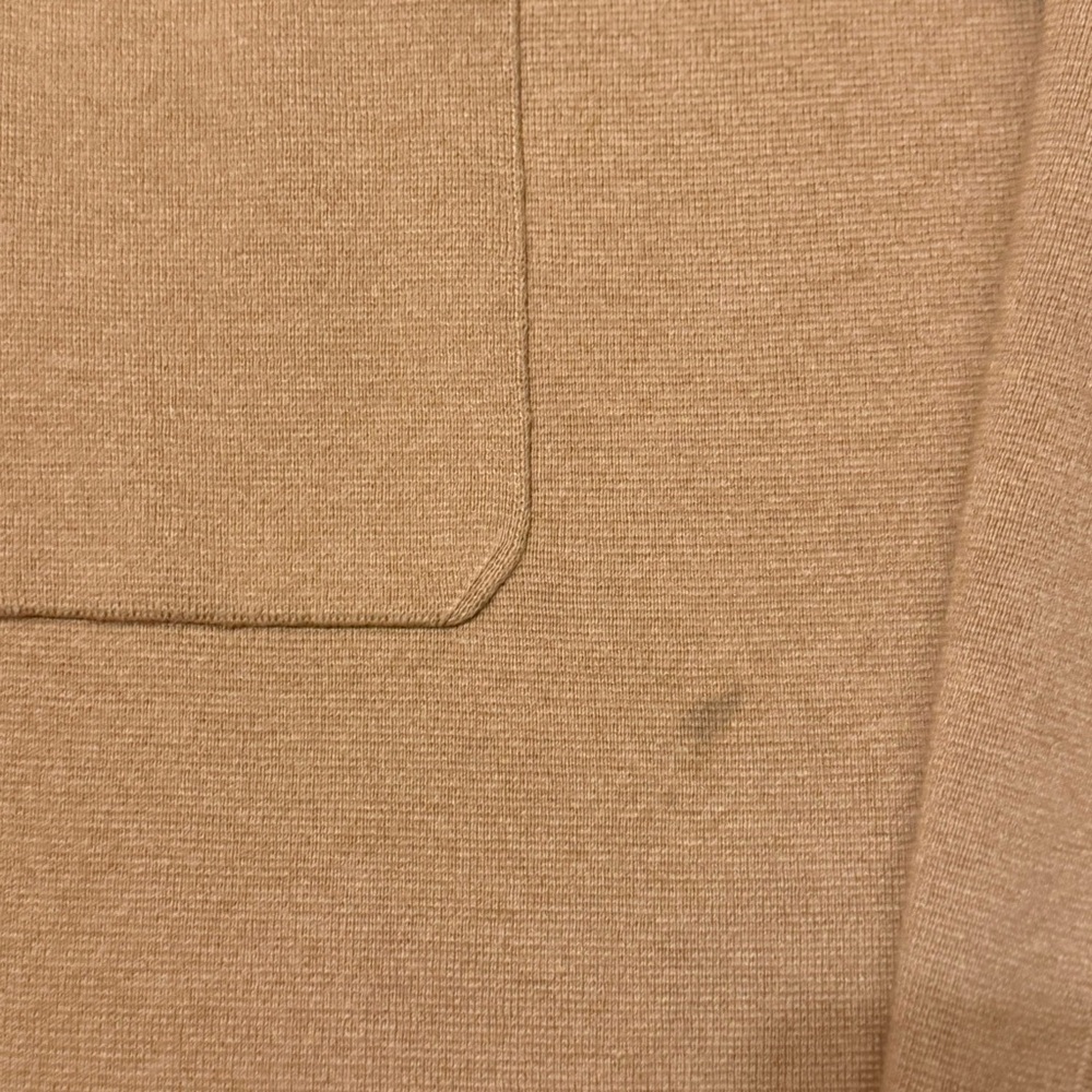 J.Crew Re-Imagined Camel Knit Jacket / Long Cardigan | Medium - Picture 4 of 9